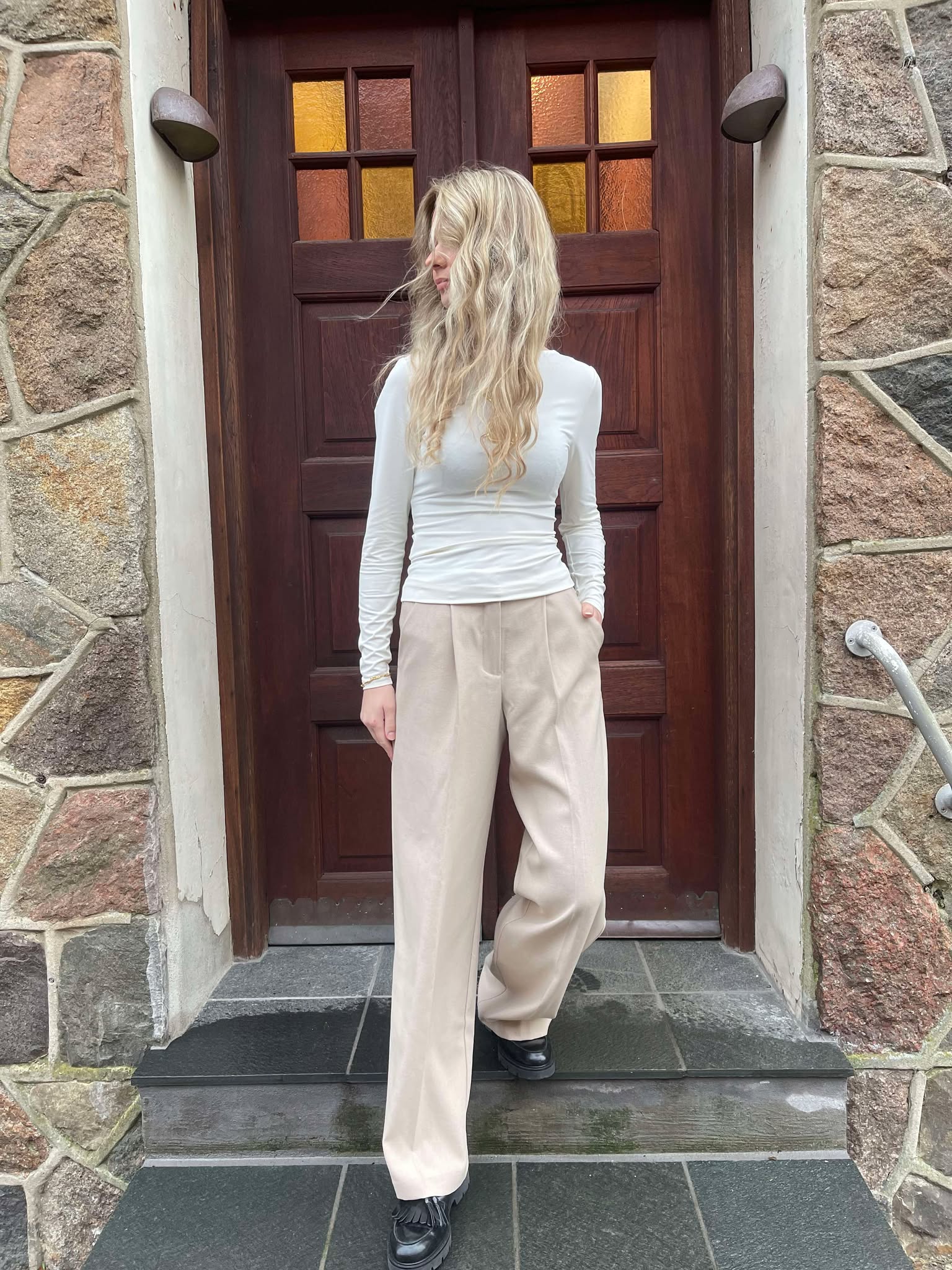 JXELLIS Trousers - Feather Gray